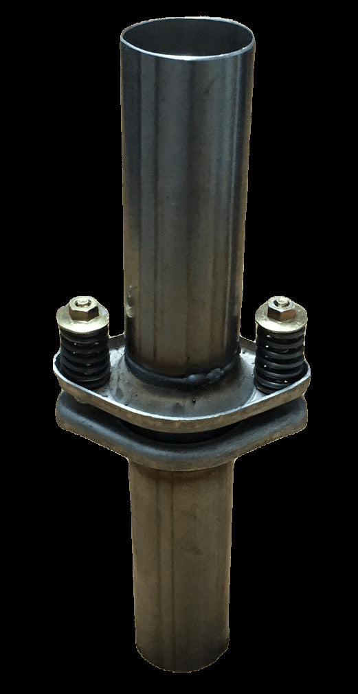 Jones Exhaust SJ200-12 Universal Spherical Joint w/Spring Bolts, 2 in. ID x 12 in. L - Exhaust Connectors Car Part People