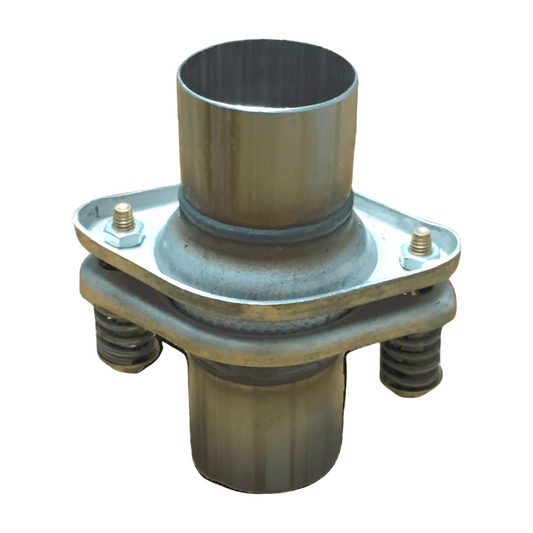 Jones Exhaust SJ225 Universal Spherical Joint w/Spring Bolts, 2.225 in. ID x 6 in. L - Exhaust Connectors Car Part People