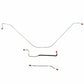 1955-1957 Ford Thunderbird Front Brake Line Kit with Standard Brakes - SKT5501OM