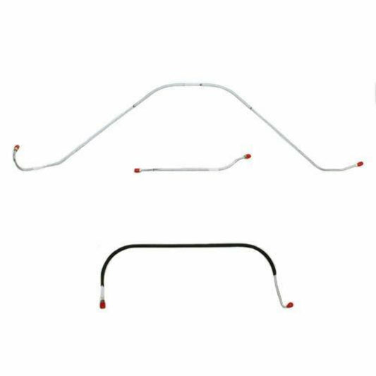 1957 Ford Thunderbird Front Brake Line Kit with Power Brakes 3 Piece - SKT5702OM - Front Lines Car Part People