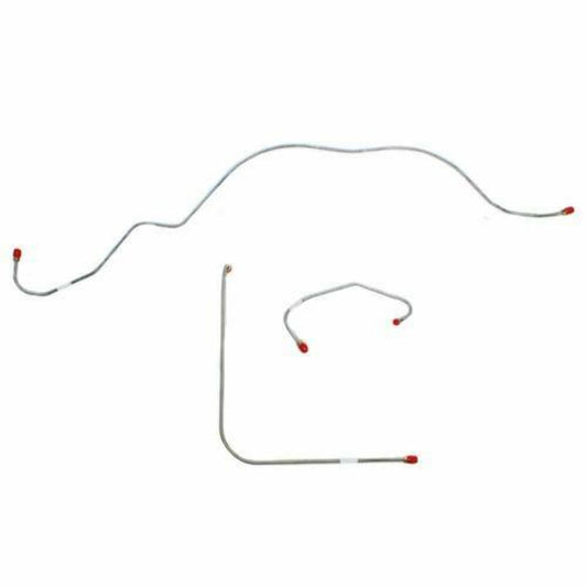 1959-60 Ford Thunderbird Front Brake Line Kit with Standard Brakes - SKT5901OM - Front Lines Car Part People