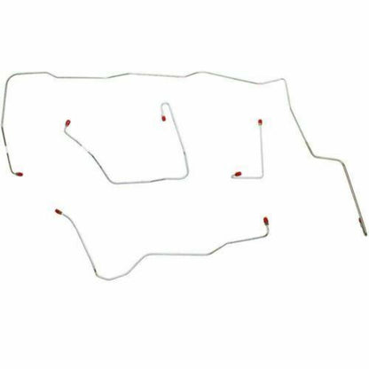 1965-66 Ford Thunderbird Front Brake Line Kit w/ Power Brakes 2 Piece SKT6501OM - Front Lines Car Part People