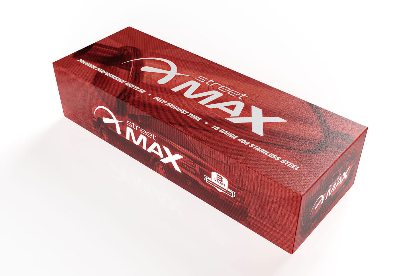 Fits 1986-1994 Nissan D21 Straight Through Muffler-Stainless SM12255-JHPR