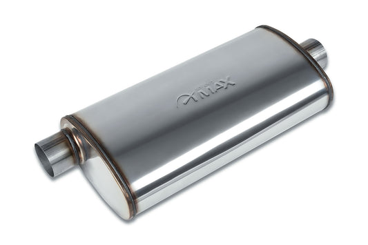 Fits 1987-91 GMC R1500 Suburban Straight Through Muffler-Stainless SM12589-JHPR