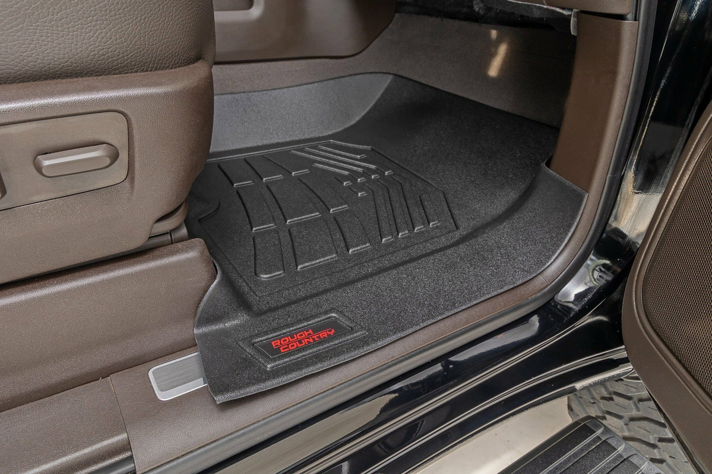 Fits Chevy/GMC 1500/2500HD (19-24) Floor Mats FR & RR FR Bucket Crew SM2161
