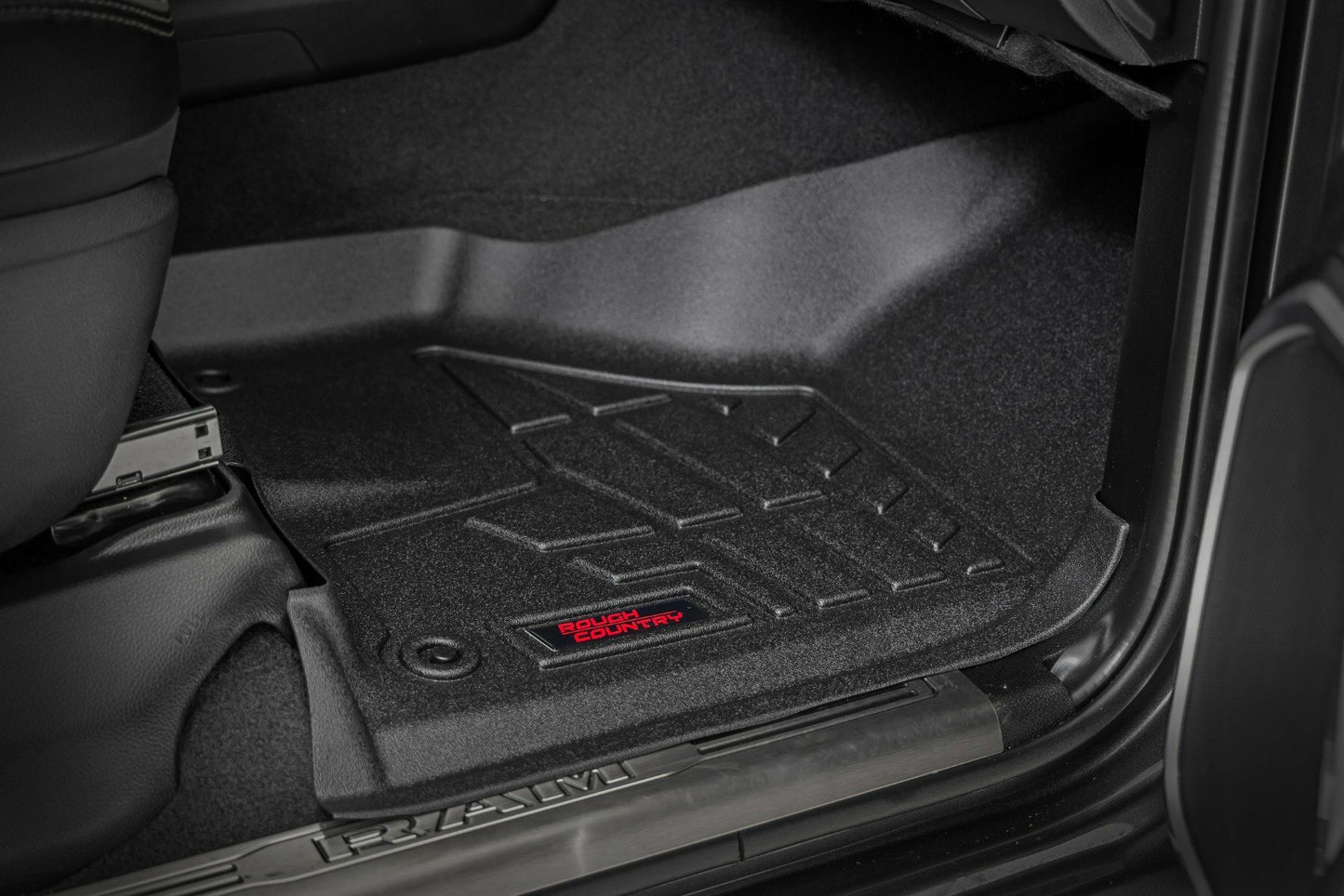 Fits Ram 2500/3500(19-24) Sure-Fit Floor Mats Front Bucket Crew SM31430
