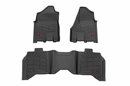 Fits Ram 2500/3500(19-24) Sure-Fit Floor Mats Front Bucket Crew SM31430