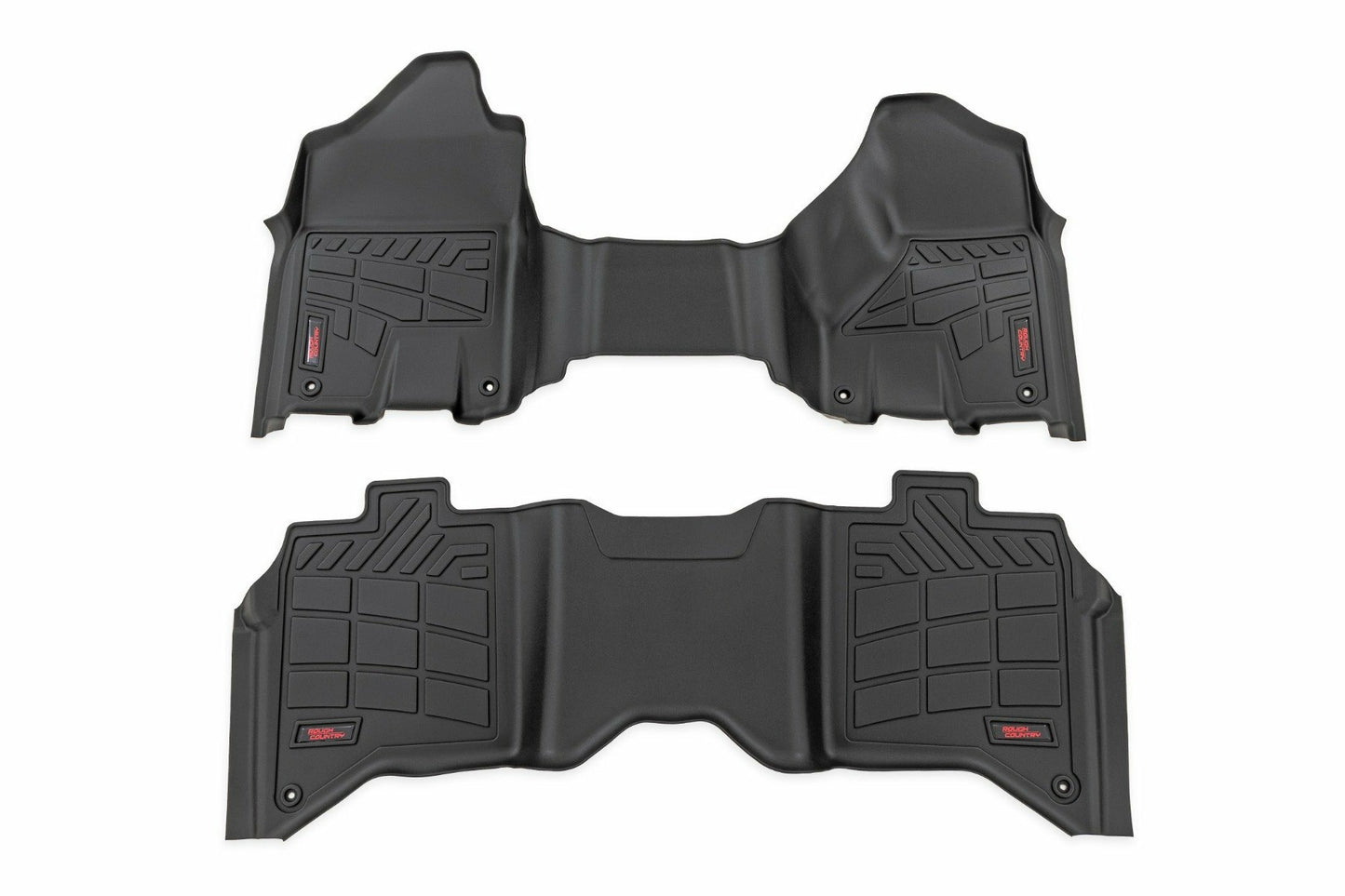 Fits Ram 2500(19-24) Sure-Fit Floor Mats Front & Rear Over Hump Crew SM31530