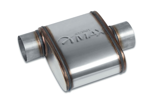 Fits 1987-91 GMC R1500 Suburban Straight Through Muffler-Stainless SM60110-JHPR