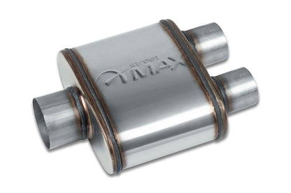 Fits 1980-86 GMC K1500 Suburban Straight Through Muffler-Stainless SM60122-JHPR