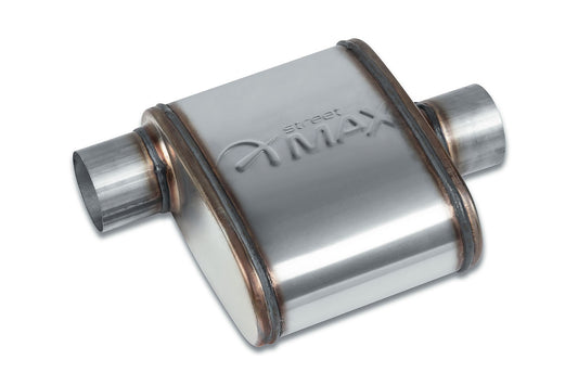 Fits 1958-64 Chevrolet Biscayne Straight Through Muffler-Stainless SM65110-JHPR