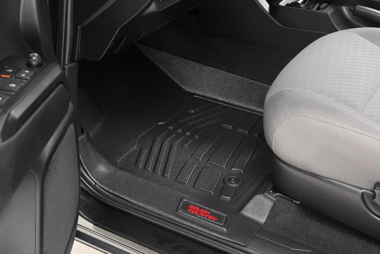 Fits Toyota Tacoma 2WD/4WD (2016-2023) Sure-Fit Floor Mats; FR & RR; SM71216