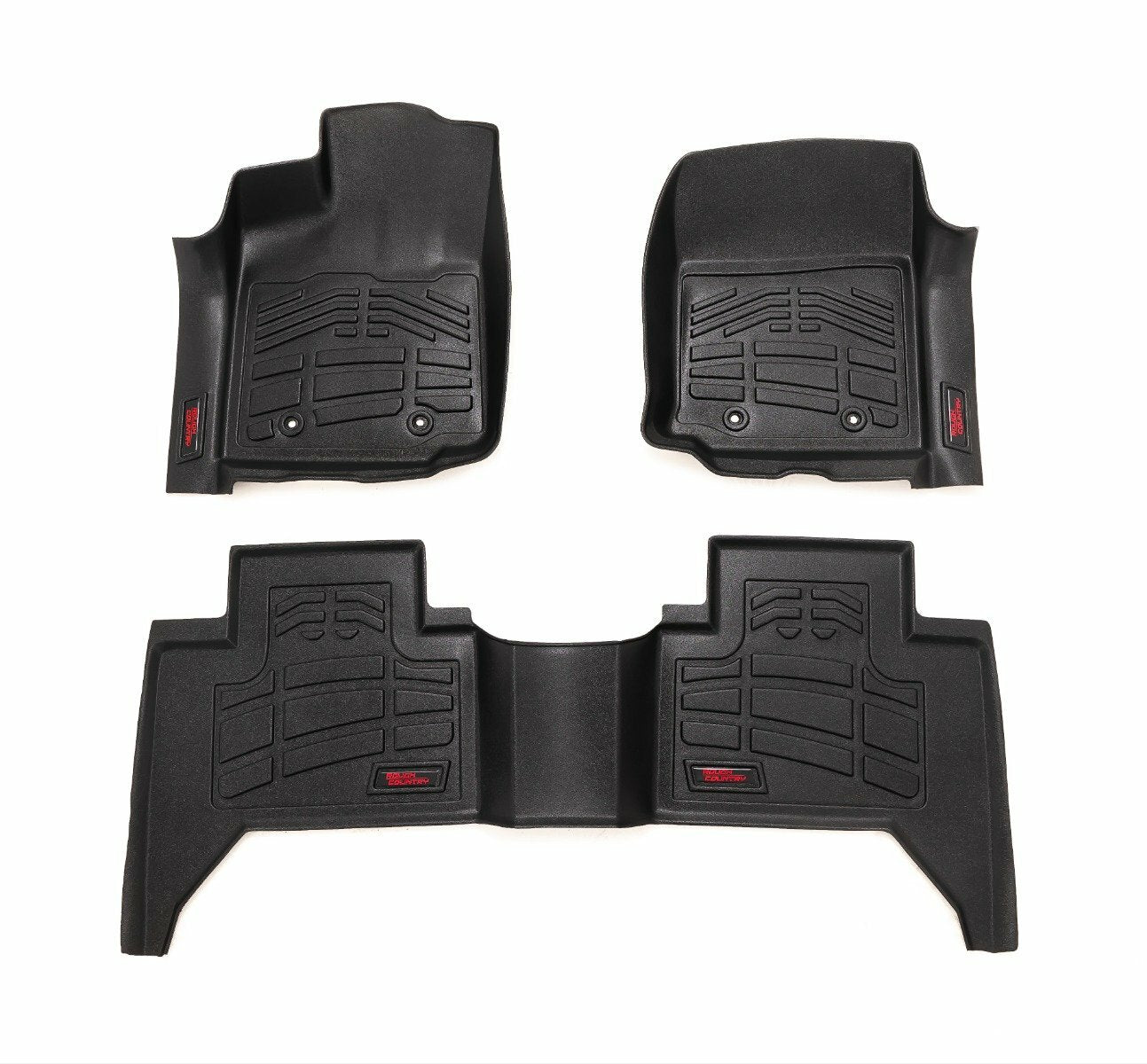 Fits Toyota Tacoma 2WD/4WD (2016-2023) Sure-Fit Floor Mats; FR & RR; SM71216