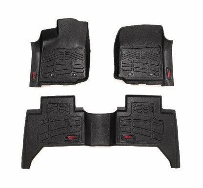 Fits Toyota Tacoma 2WD/4WD (2016-2023) Sure-Fit Floor Mats; FR & RR; SM71216