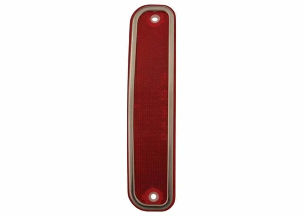 Fits 1978 Chevrolet C10; Rear Side Marker - Red - Deluxe - Each SMAD8RD