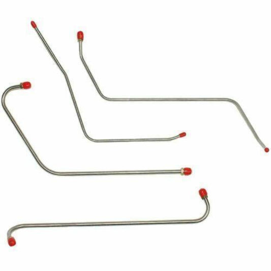 1956 Ford Thunderbird Pump-Carb Fuel Line and Wiper Vacuum Lines 4 Set SPC5601SS - Pre-Bent Fuel Lines Car Part People