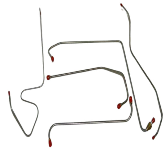 1957 Ford Thunderbird Pump-Carb Fuel Line 4BBL w/ Charger Pump-Carb - SPC5706SS - Pre-Bent Fuel Lines Car Part People