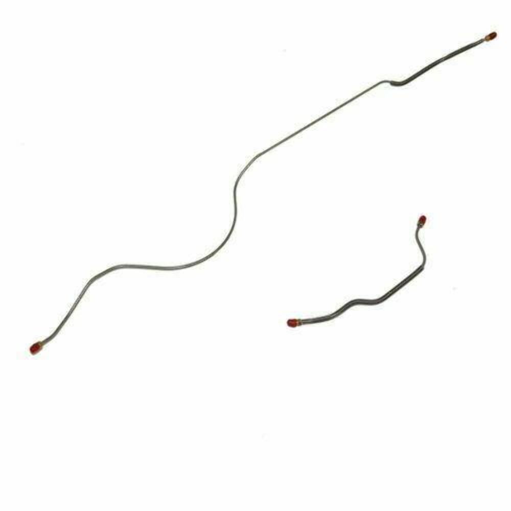 1957 Ford Thunderbird Rear Axle Brake Lines 2 Set Stainless - SRA5701SS - Rear Lines Car Part People