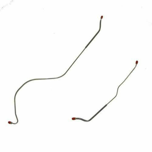 1961-62 Ford Thunderbird Rear Axle Brake Lines 2 Set Stainless - SRA6101SS - Rear Lines Car Part People