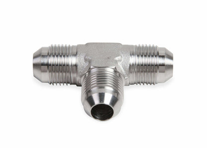 Earls -3 AN Male Tee - Stainless Steel - SS982403ERL