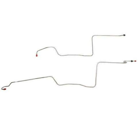1956-57 Ford Thunderbird Transmission Cooler Lines w/ Expansion Loop - STC5602SS