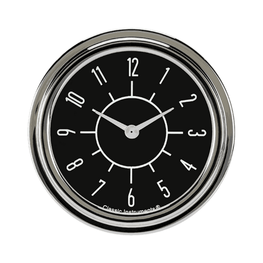 6-Pack Matching Black 2 5/8" Clock SX92BSLF
