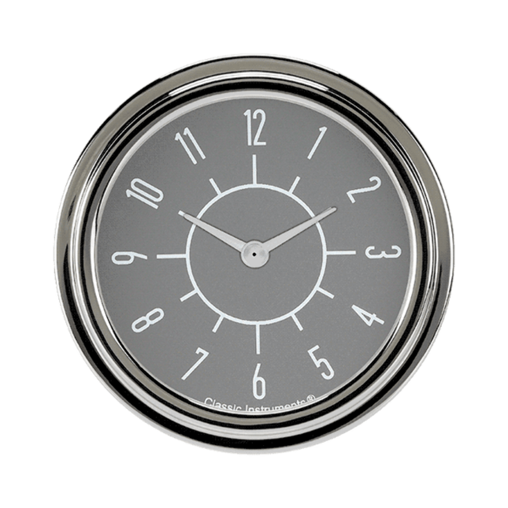6-Pack Matching Gray 2 5/8" Clock SX92GSLF