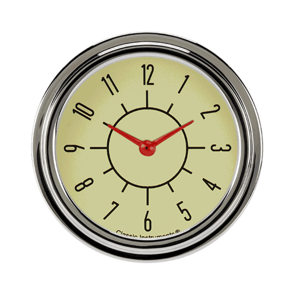 6-Pack Matching Tan 2 5/8" Clock SX92TSLF