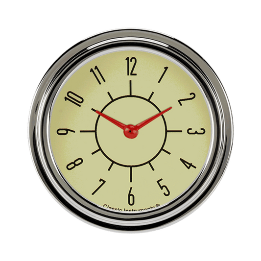 6-Pack Matching Tan 2 5/8" Clock SX92TSLF