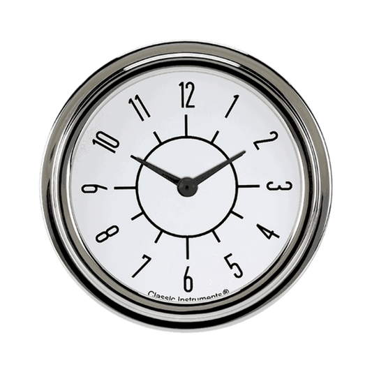 6-Pack Matching White 2 5/8" Clock SX92WSLF