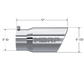 Tip; 6in. O.D. Angled Rolled End 5in. inlet 12in. length; T304 - T5075