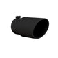 Tip; 6in. O.D. Angled Rolled End 5in. inlet 12in. length; Black Coated-T5075BLK