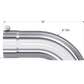Tip; 4in. O.D. Turn Down 4in. inlet 12in. length; T304 - T5081