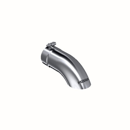 Tip; 4in. O.D. Turn Down 4in. inlet 12in. length; T304 - T5081 - Exhaust Tips Car Part People