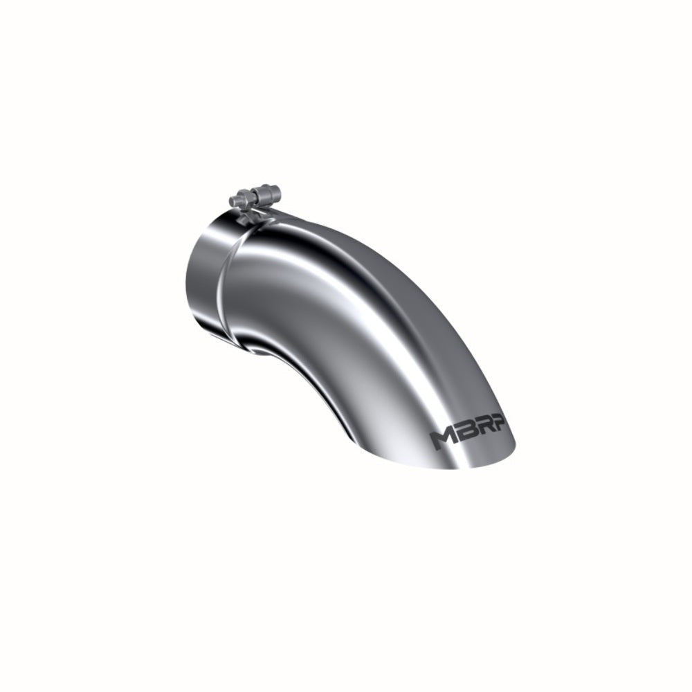 Tip; 5in. O.D. Turn Down 5in. inlet 14in. length; T304 - T5085 - Exhaust Tips Car Part People