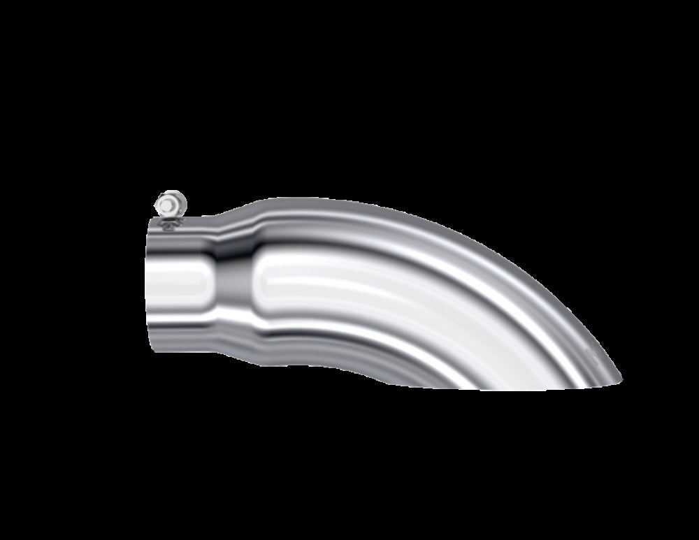Tip; 5in. O.D. Turn Down 4in. inlet 14in. length; T304 - T5086 - Exhaust Tips Car Part People