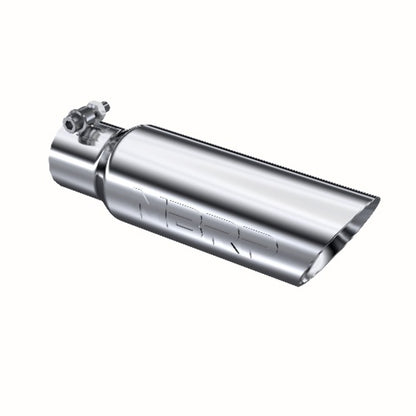 Tip; 3in. O.D. Dual Wall Angled 2in. inlet 12in. length; T304 - T5106