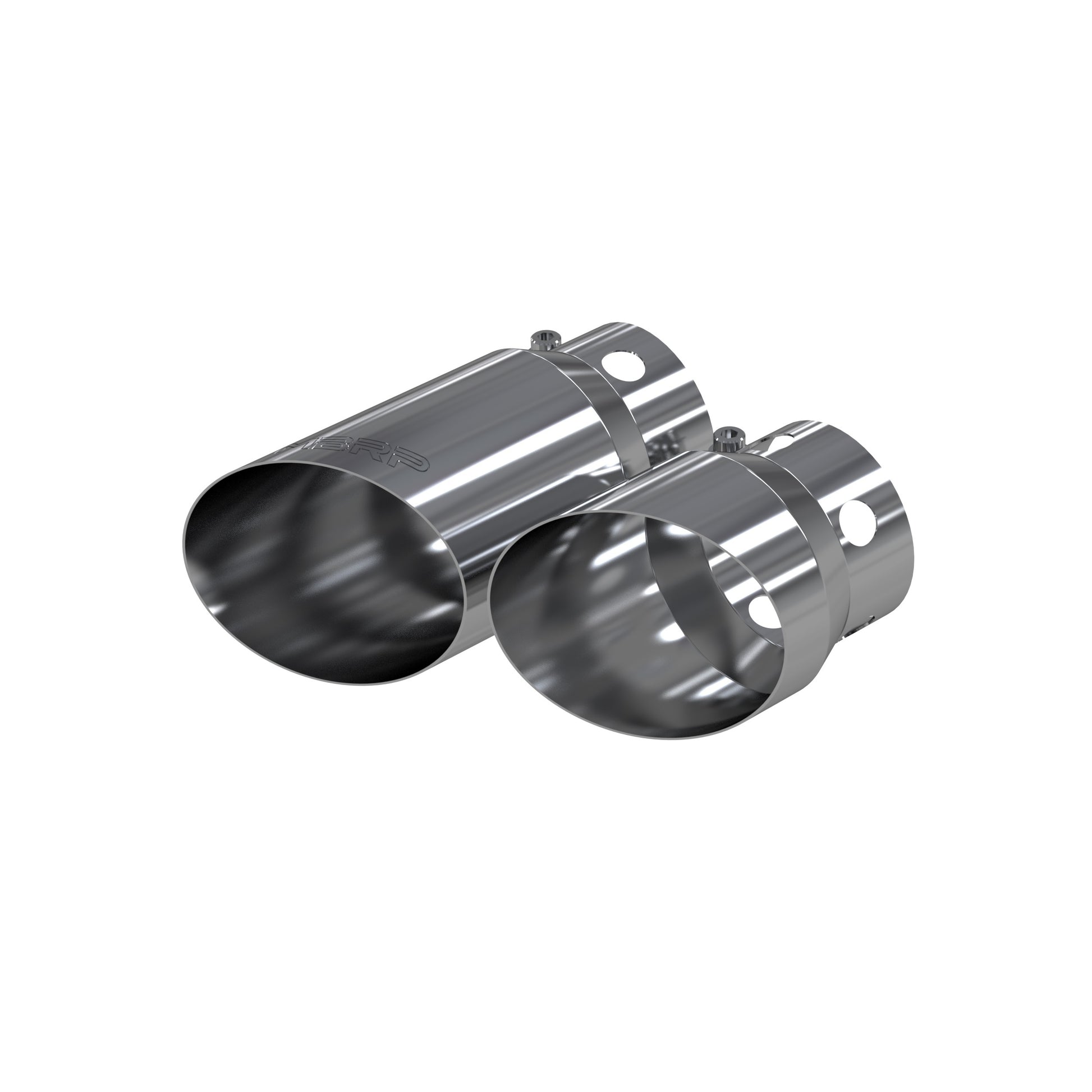Fits 2011-24 Ford F-250 SD 4" inlet 5" Tip Cover Set-6 " and 9 " in length-T5111 - Exhaust Tips Car Part People
