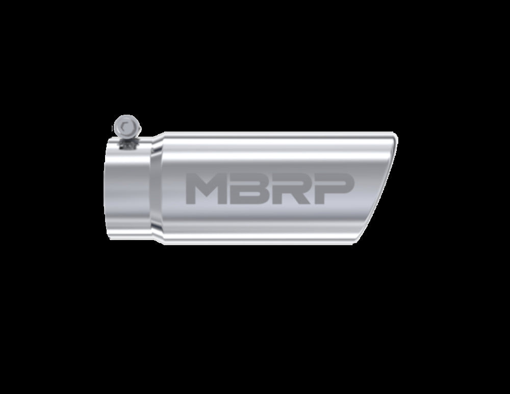 Tip; 4in. O.D. Angled Rolled End 3in. inlet 10in. length; T304 - T5112