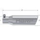 Tip; 3in. O.D. Angled Rolled End 2in. inlet 10in. length; T304 - T5113