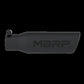 Tip; 3in. O.D. Angled Rolled End 2in. inlet 12in. length-Black Coated - T5113BLK