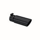 Tip; 3in. O.D. Angled Rolled End; 3in. I.D. inlet; 10in. length; Black-T5115BLK - Exhaust Tips Car Part People