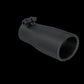 Tip; 3 in. O.D. Oval 2in. inlet 7 1/16in. length; Black - T5116BLK
