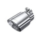 Tip; 4in. O.D.; Dual Wall Angled; 3in. inlet; 8in. length; T304 - T5122