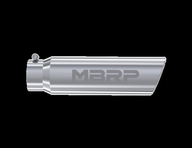 Tip; 5in. O.D.; Angled Rolled End; 4in. inlet 18in. in length; T304 - T5124