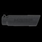 Tip; 5" O.D.; Angled Rolled End; 4" inlet 18" in length; Black Coated-T5124BLK - Exhaust Tips Car Part People