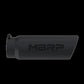 Tip; 6" O.D.; Angled Rolled End; 5" inlet 18" in length; Black Coated-T5125BLK - Exhaust Tips Car Part People