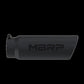 Tip; 6" O.D.; Angled Rolled End; 5" inlet 18" in length; Black Coated-T5125BLK