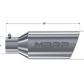 7" EXHAUST TIP - T5126