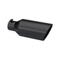 Tip; 7in. O.D.; Rolled End; 4in. inlet 18in. in length; Black - T5126BLK